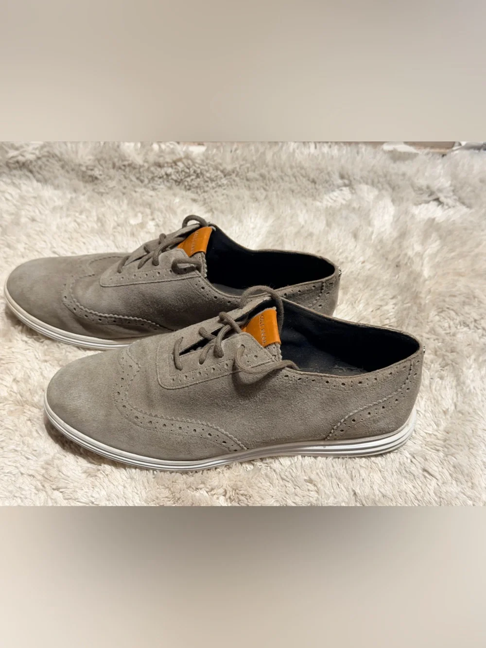Cole Haan gray suede